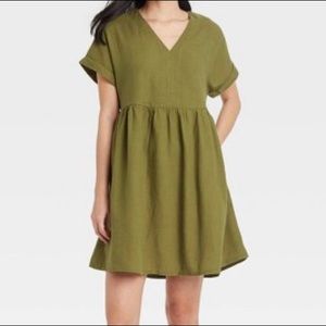 Universal Thread Olive Shirt Dress